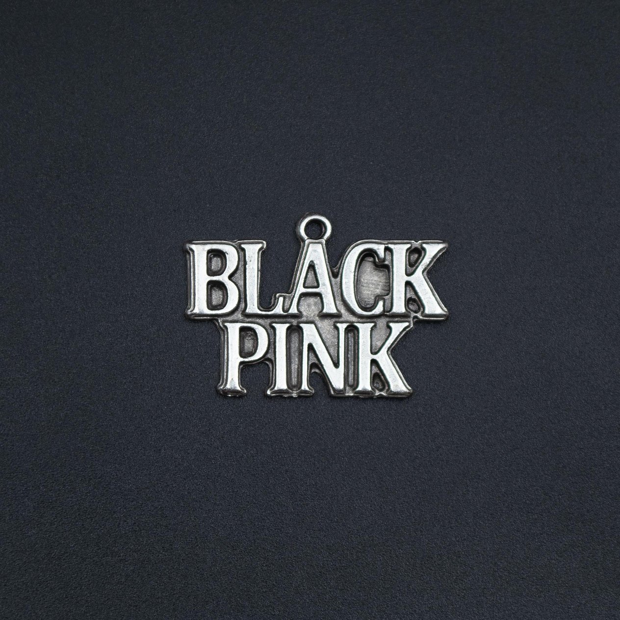 Black Pink Kolye Deri İp Kolye Gümüş Kaplama Erkek Kadın Kolye