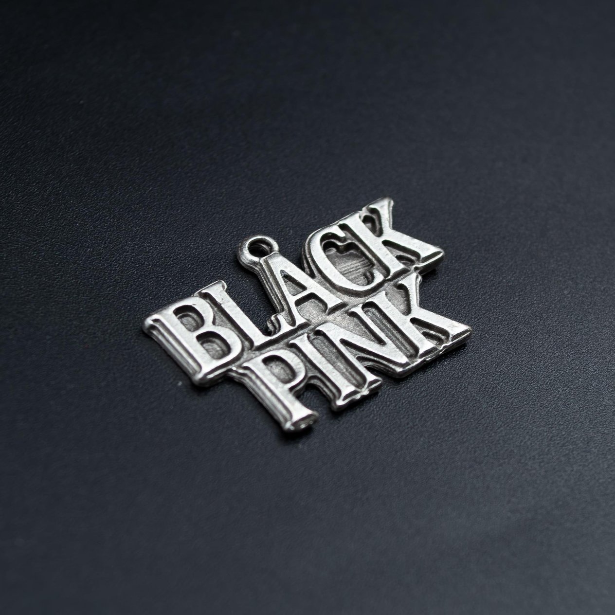 Black Pink Kolye Deri İp Kolye Gümüş Kaplama Erkek Kadın Kolye