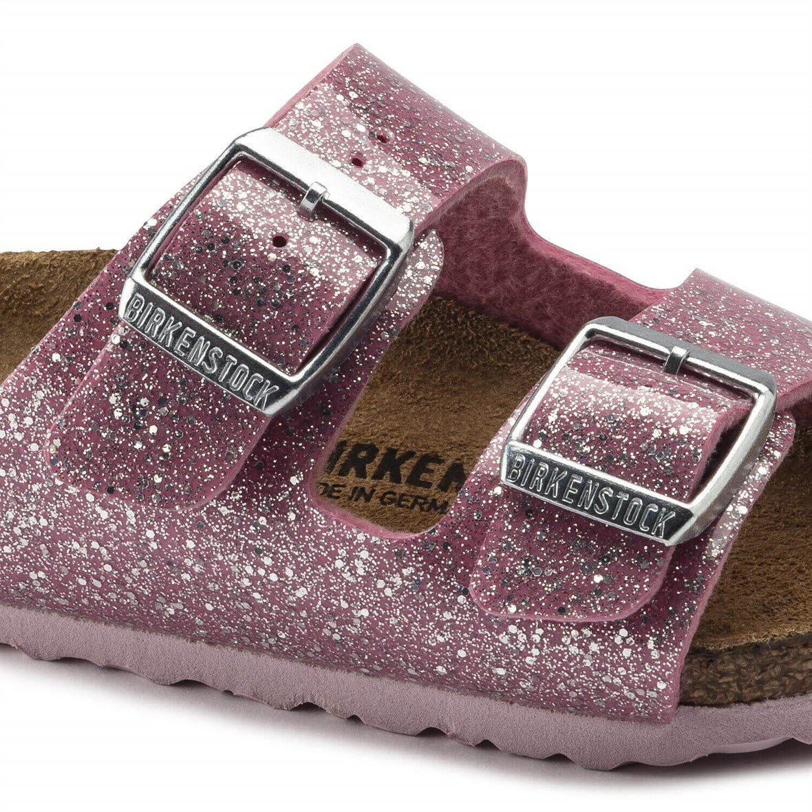Birkenstock Arizona Çocuk Terlik - Cosmic Sparkle Candy Pink