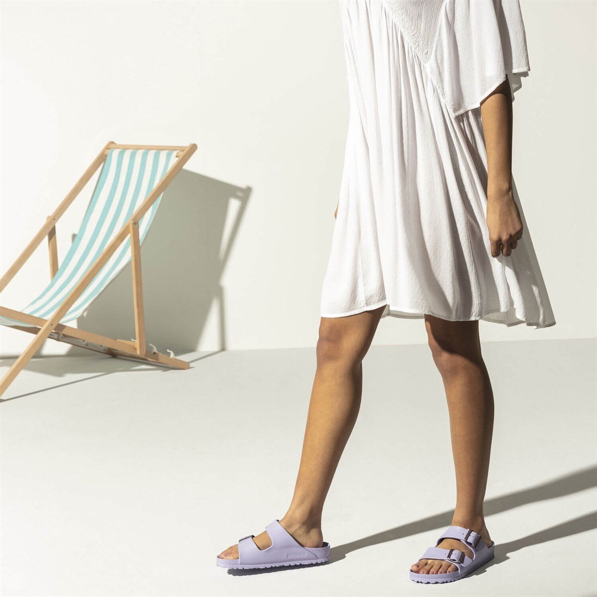 Birkenstock Arizona Eva Bayan Terlik - Purple Fog