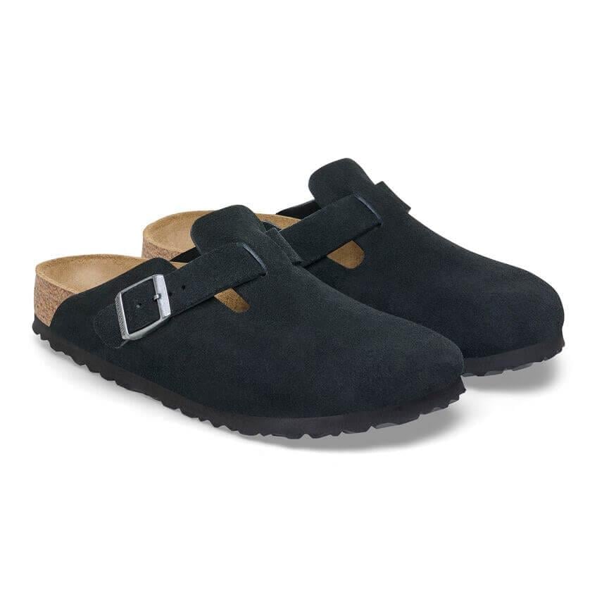 Birkenstock Boston Erkek Terlik - Siyah