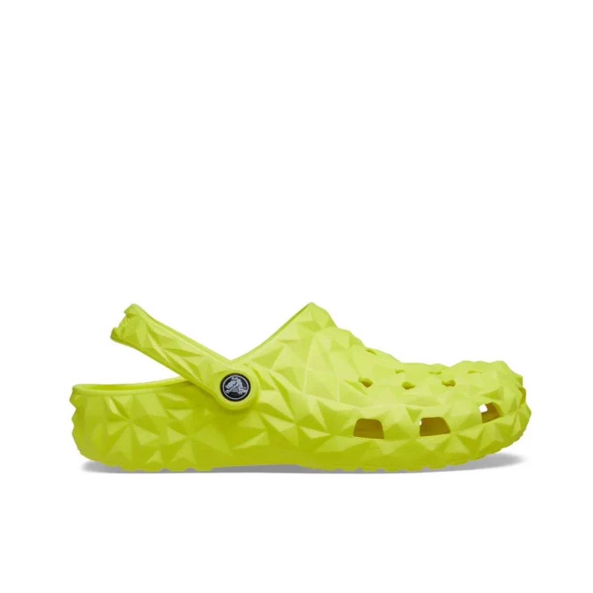 Crocs Classic Geometric Clog K Çocuk Terlik - Neon Sarı