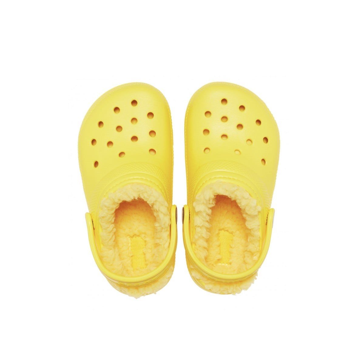 Crocs Classic Lined Clog K Çocuk Terlik - Lemon