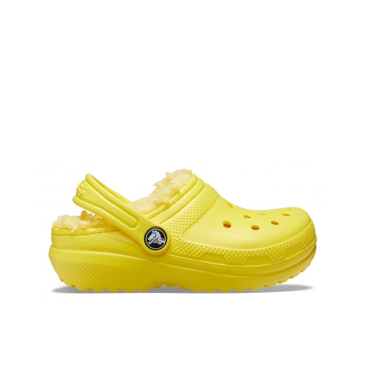 Crocs Classic Lined Clog K Çocuk Terlik - Lemon