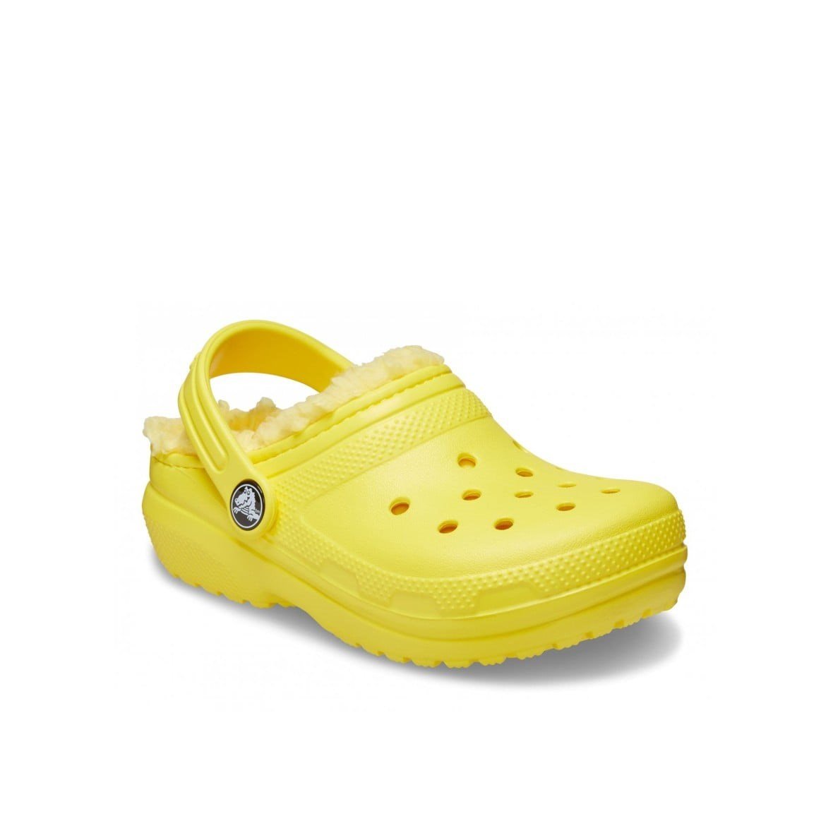 Crocs Classic Lined Clog K Çocuk Terlik - Lemon