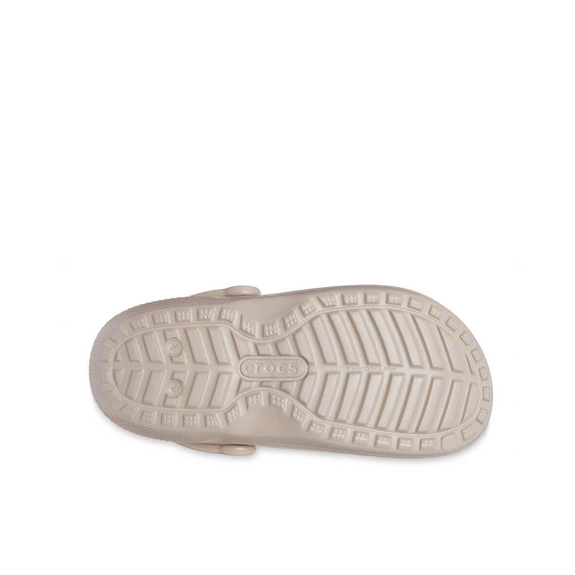 Crocs Classic Lined Clog Kadın Terlik - Mantar / Kemik