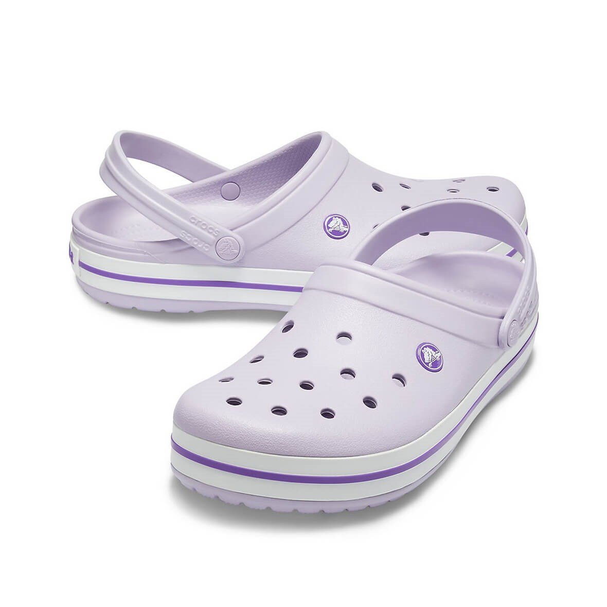 Crocs Crocband Bayan Terlik & Sandalet - Lavender/Purple (Lavanta/Mor)