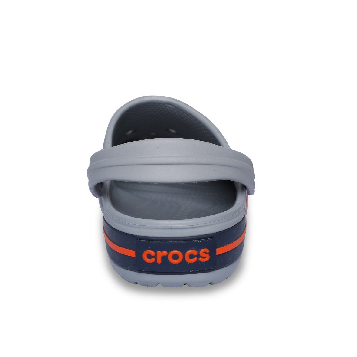 Crocs Crocband Erkek Terlik & Sandalet - Light Grey/Navy (Açık Gri/Lacivert) - 41-42