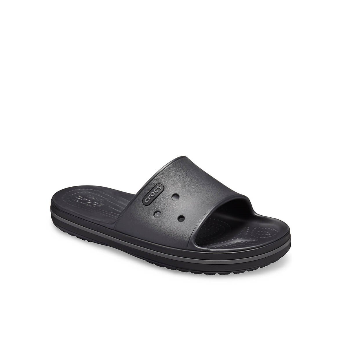 Crocs Crocband III Slide Erkek Terlik & Sandalet - Black/Graphite (Siyah/Grafit)