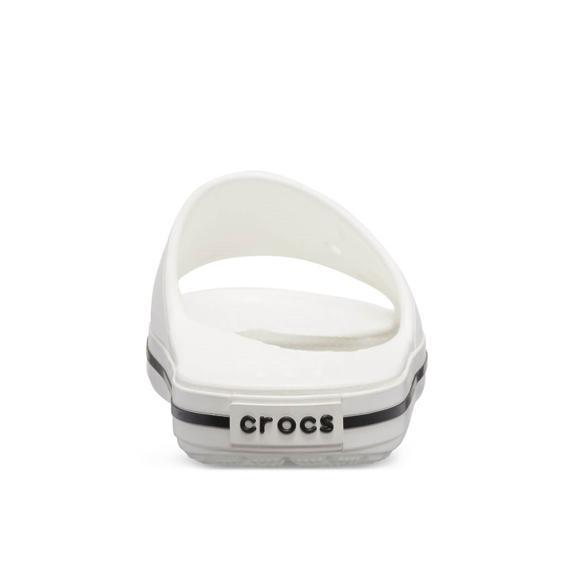 Crocs Crocband III Slide Erkek Terlik & Sandalet - White/Black (Beyaz/Siyah)