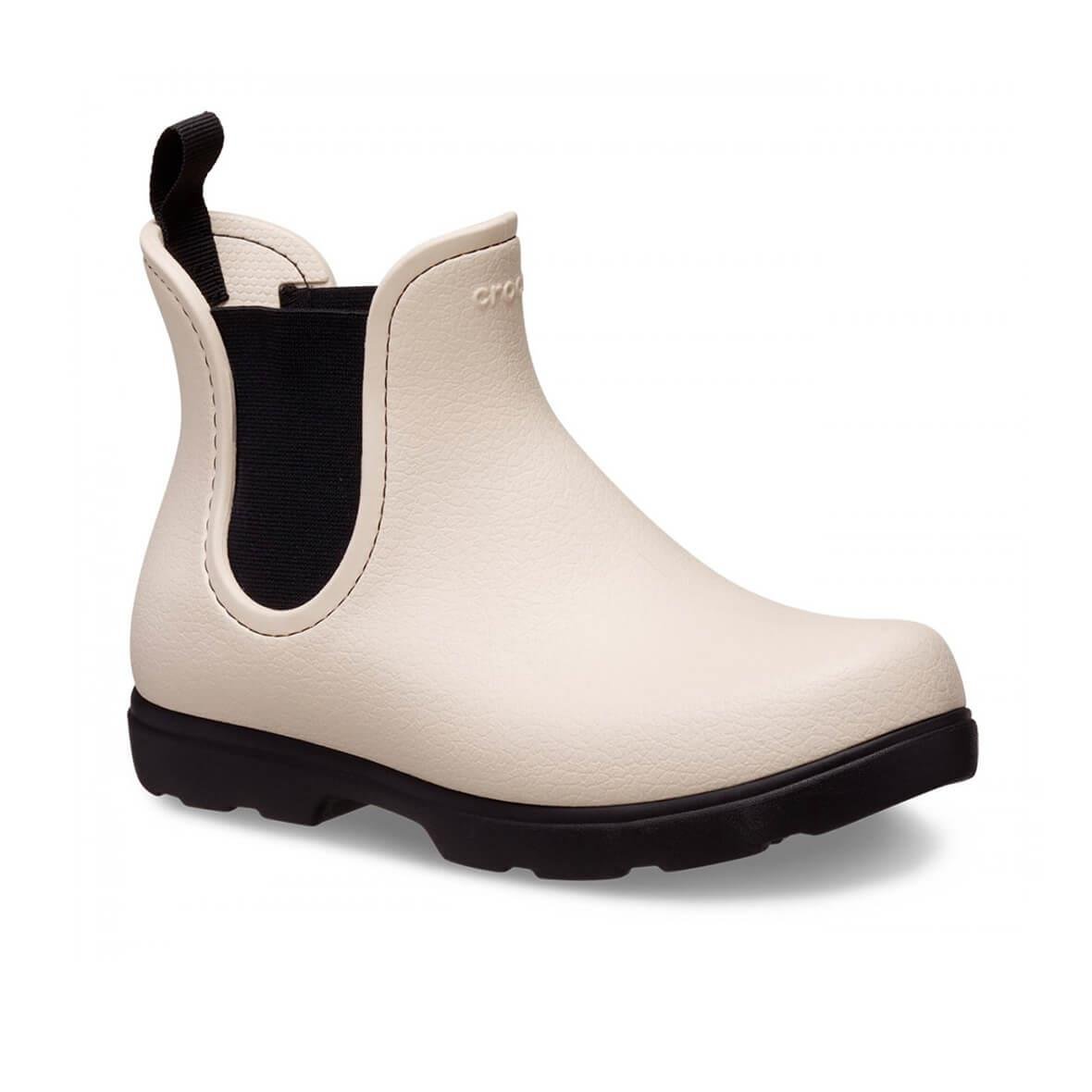 Crocs Dylan Chelsea Boot Kadın Yağmur Çizmesi - Bej