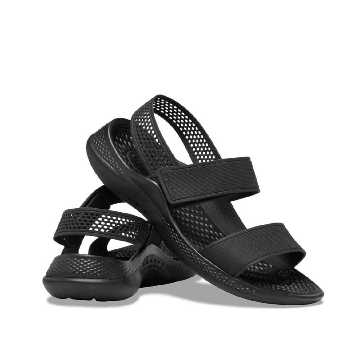 Crocs LiteRide 360 Sandal W Bayan Sandalet - Siyah