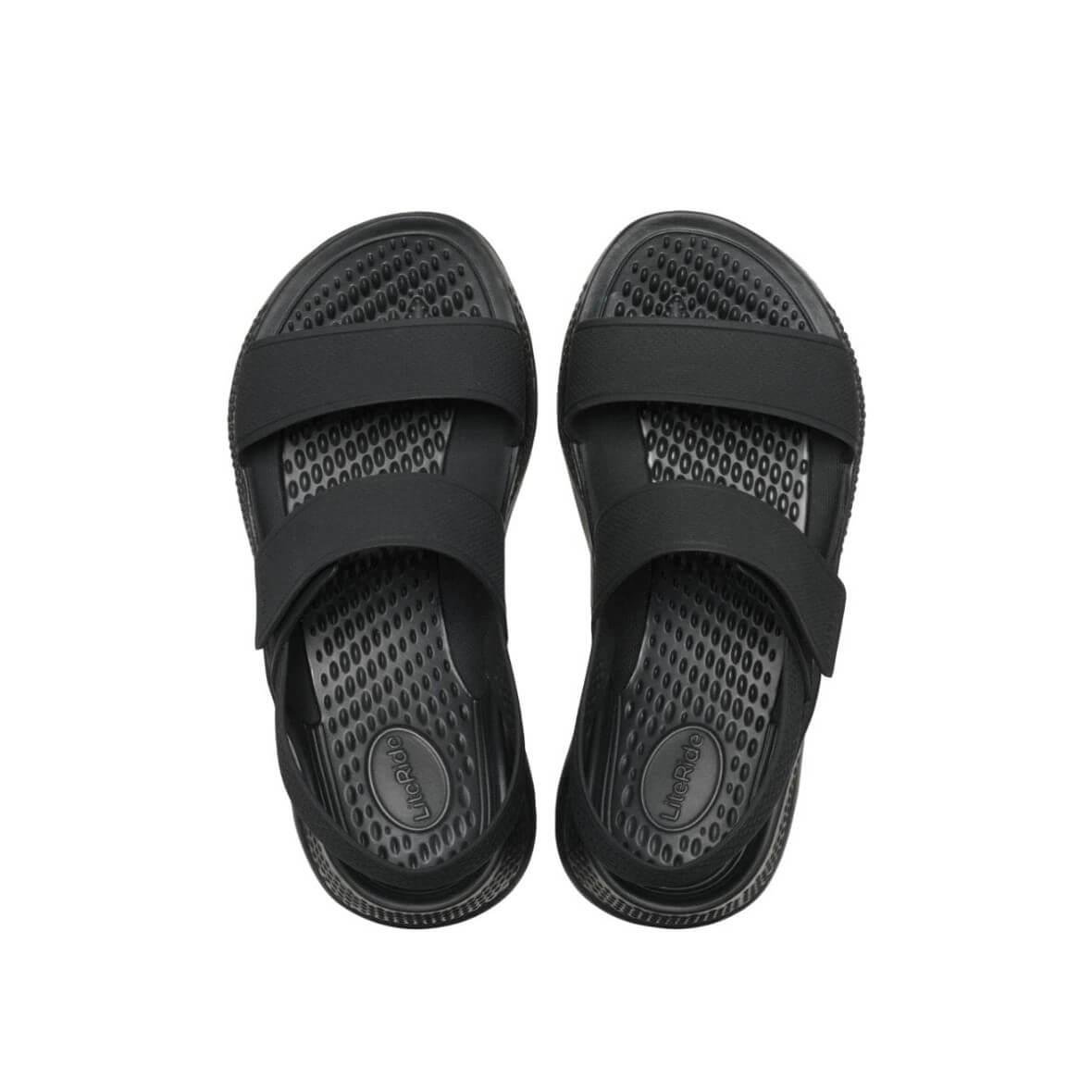 Crocs LiteRide 360 Sandal W Bayan Sandalet - Siyah