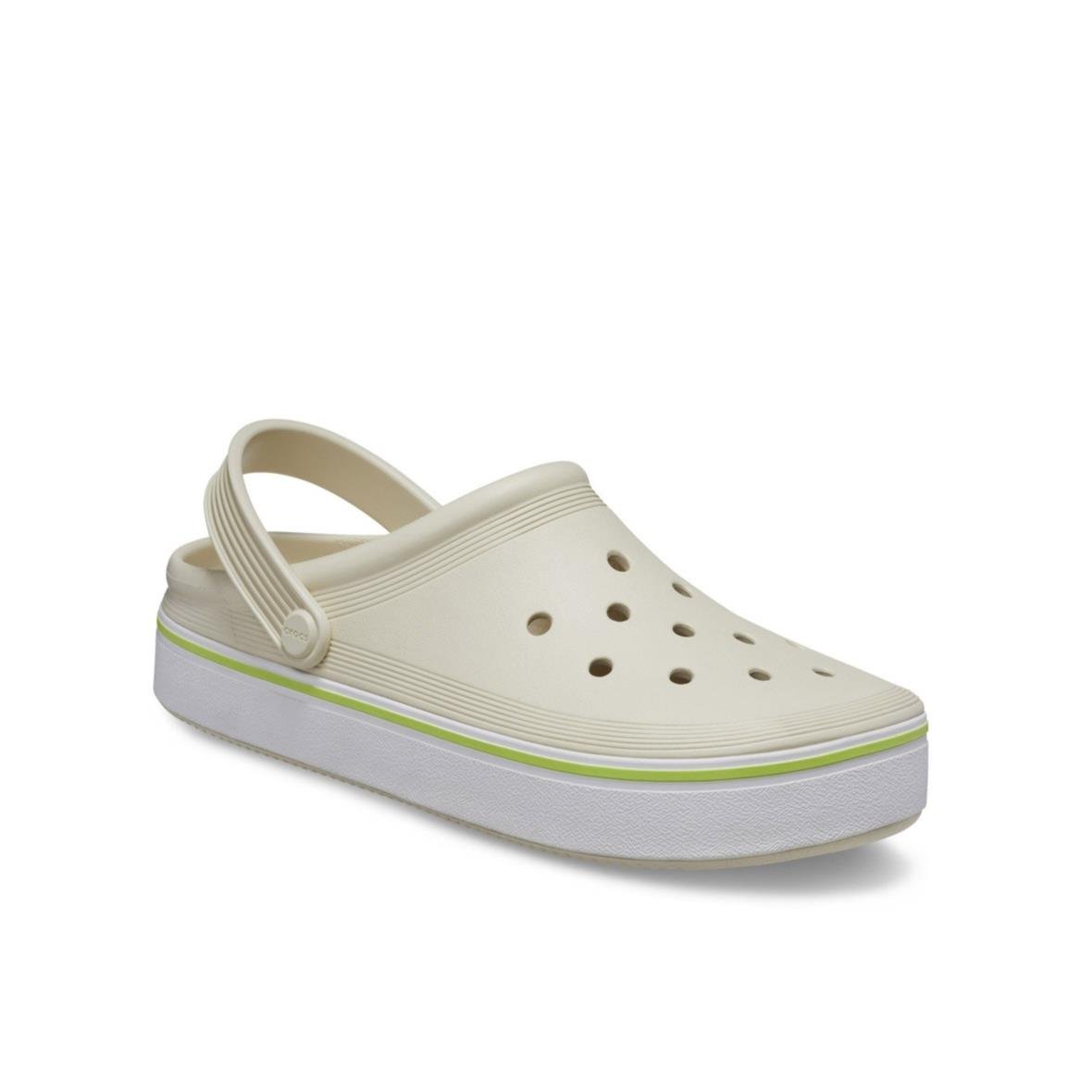 Crocs Off Court Clog Erkek Terlik - Ekru