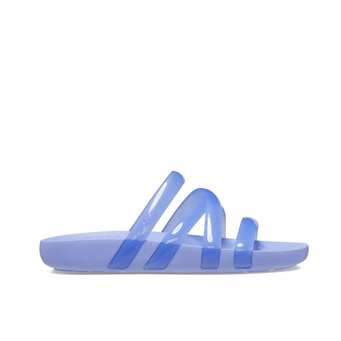 Crocs Splash Glossy Strappy Bayan Terlik - Lila