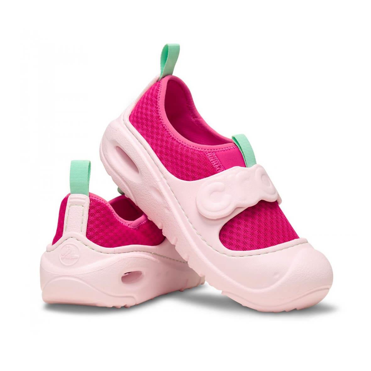 Crocs Swiftwater Splash K Çocuk Terlik - Pembe / Fuşya