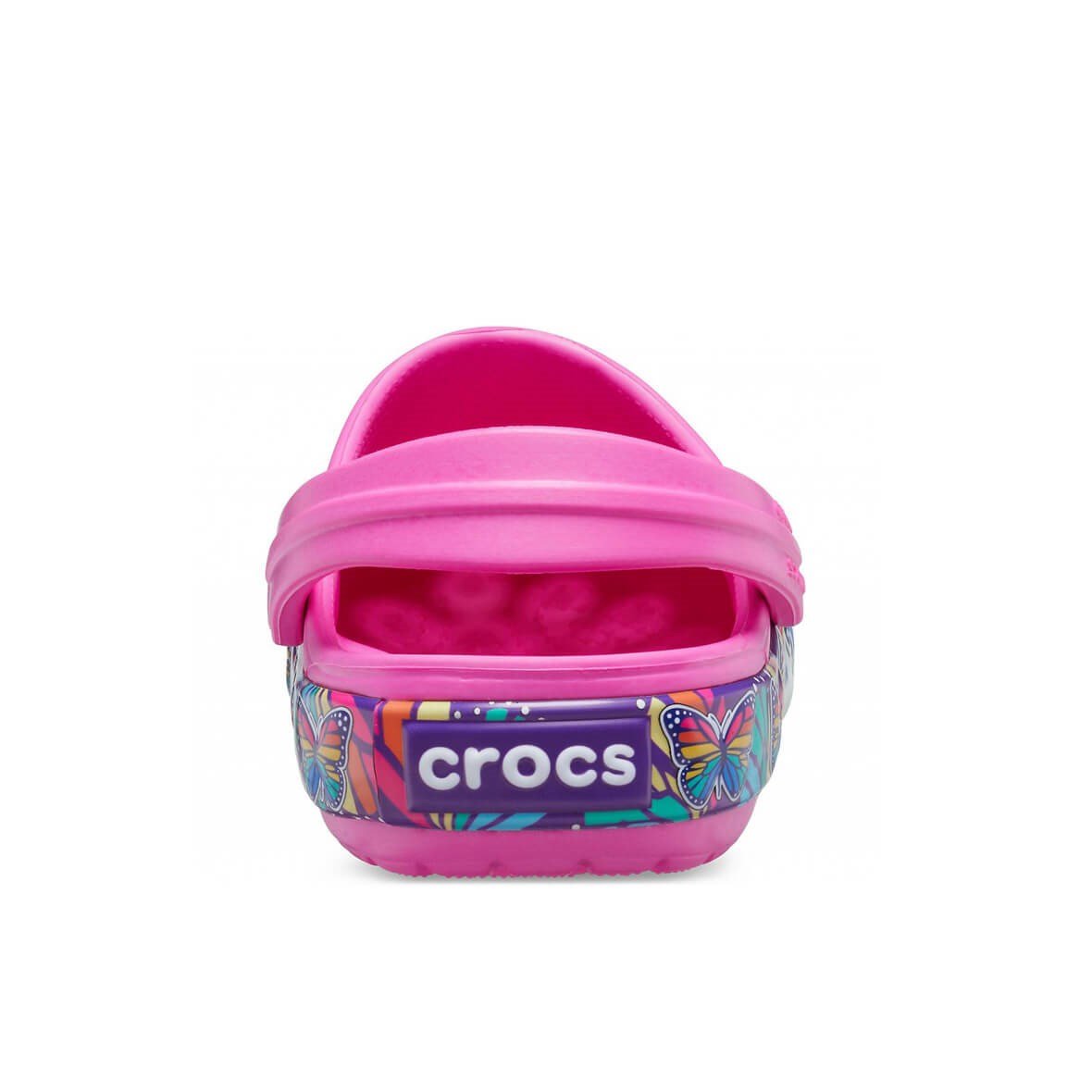 CrocsFL MltiBtterfly BdLghtCgK Çocuk Terlik & Sandalet - Electric Pink (Elektrik Pembe)