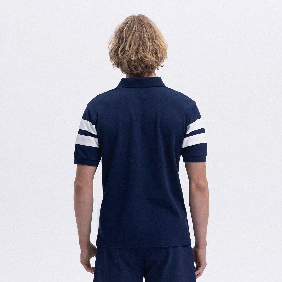 Ellesse EM396-NV Polo Yaka Erkek T-Shirt - Lacivert