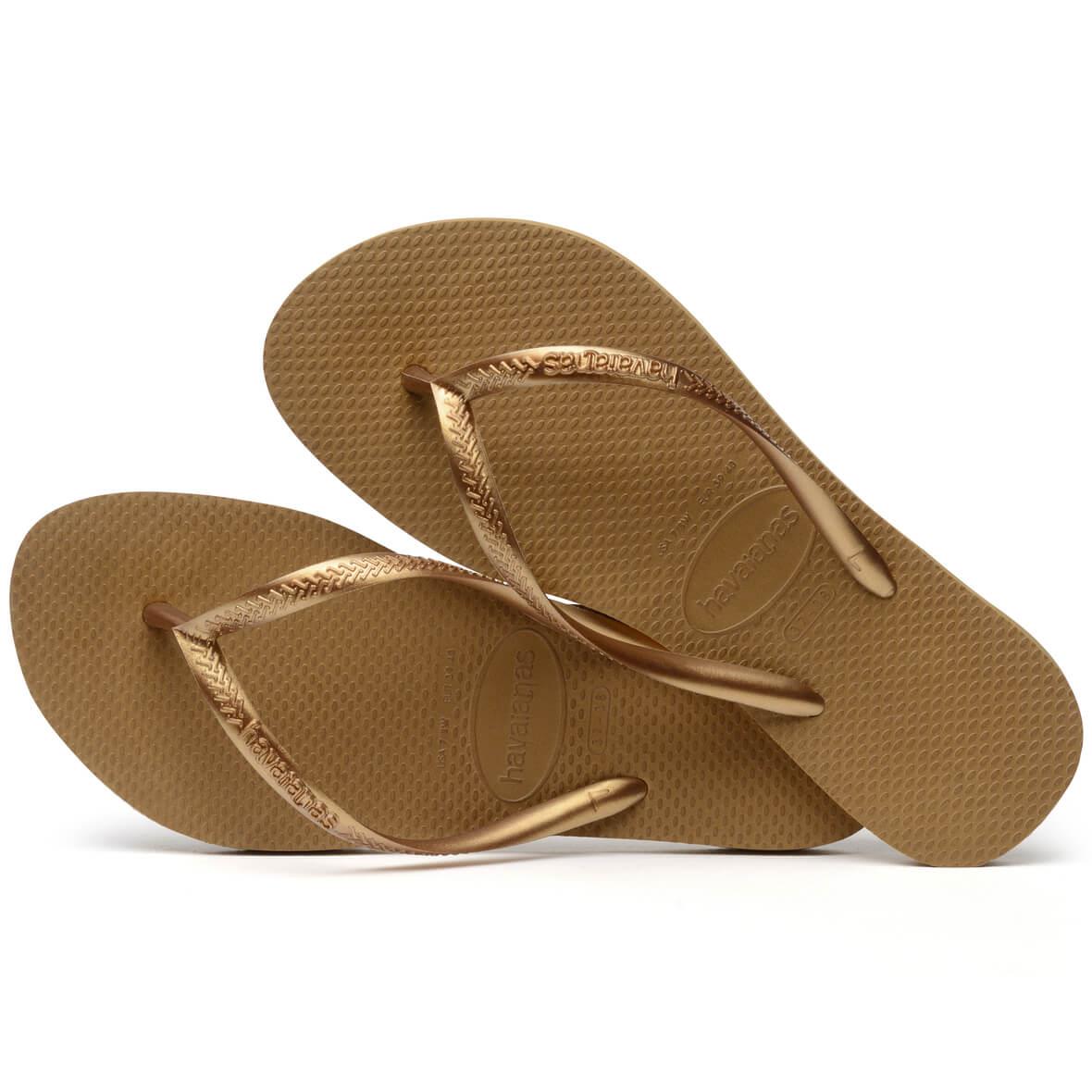 Havaianas Slim Bayan Terlik - Bronz