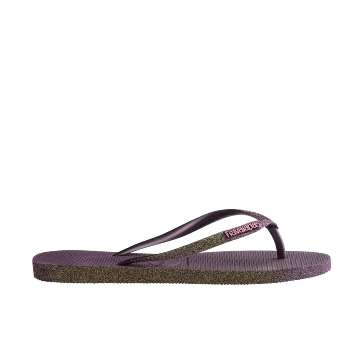 Havaianas Slim Sparkle II Bayan Terlik - Bordo
