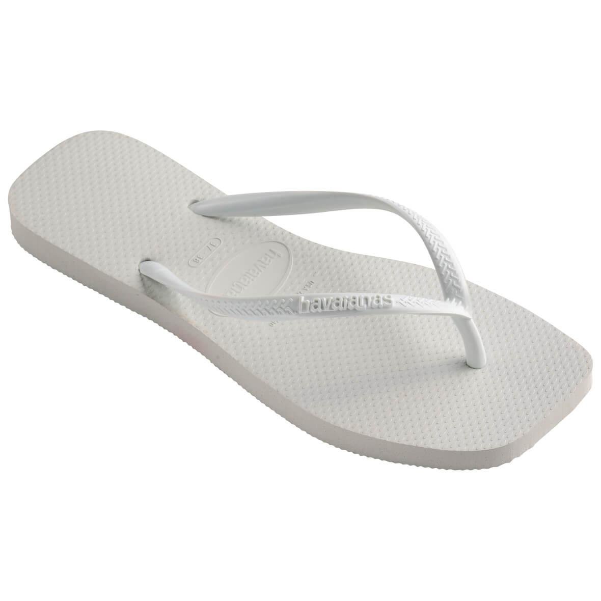 Havaianas Slim Square Kadın Terlik - Beyaz
