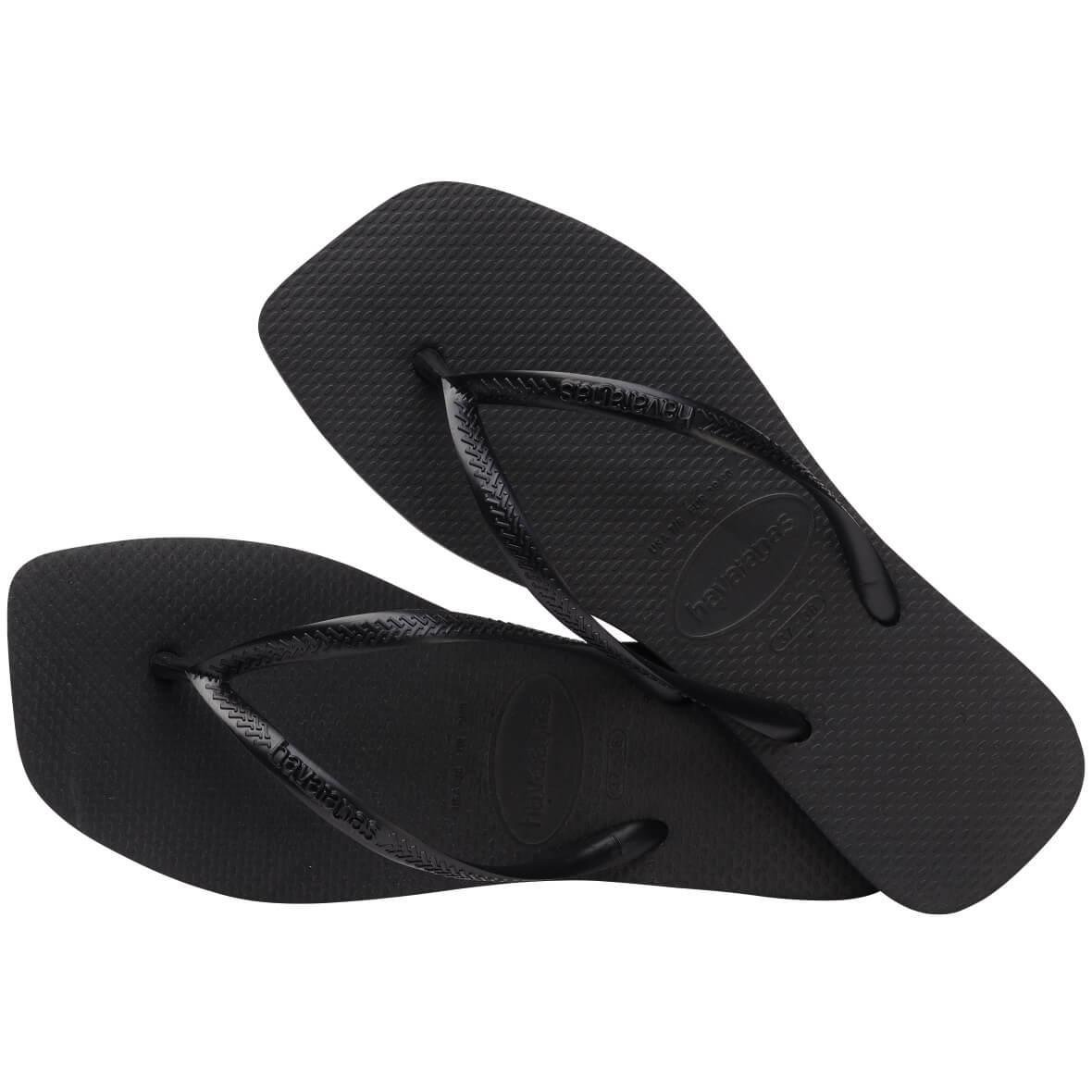 Havaianas Slim Square Kadın Terlik - Siyah