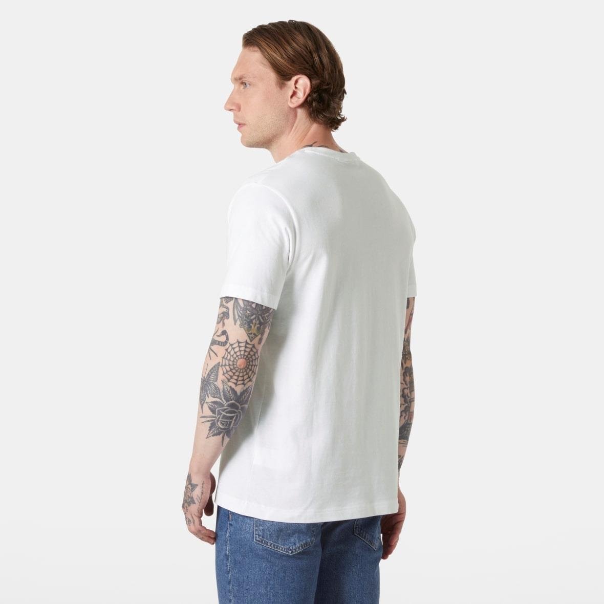 Helly Hansen Core Graphic T 2.0 Erkek T-Shirt - Beyaz