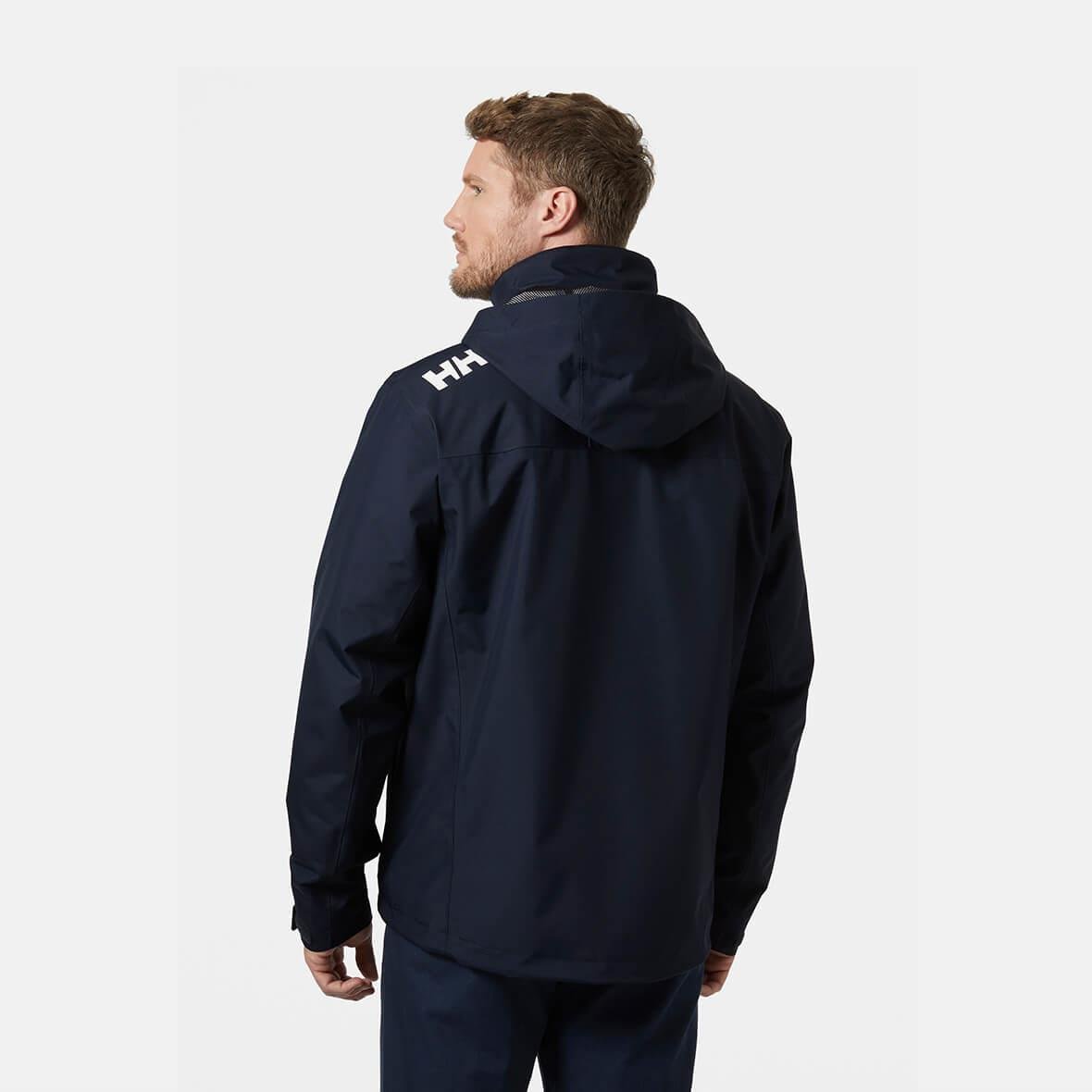 Helly Hansen Crew Hooded Midlayer Jacket 2 Erkek Mont - Lacivert