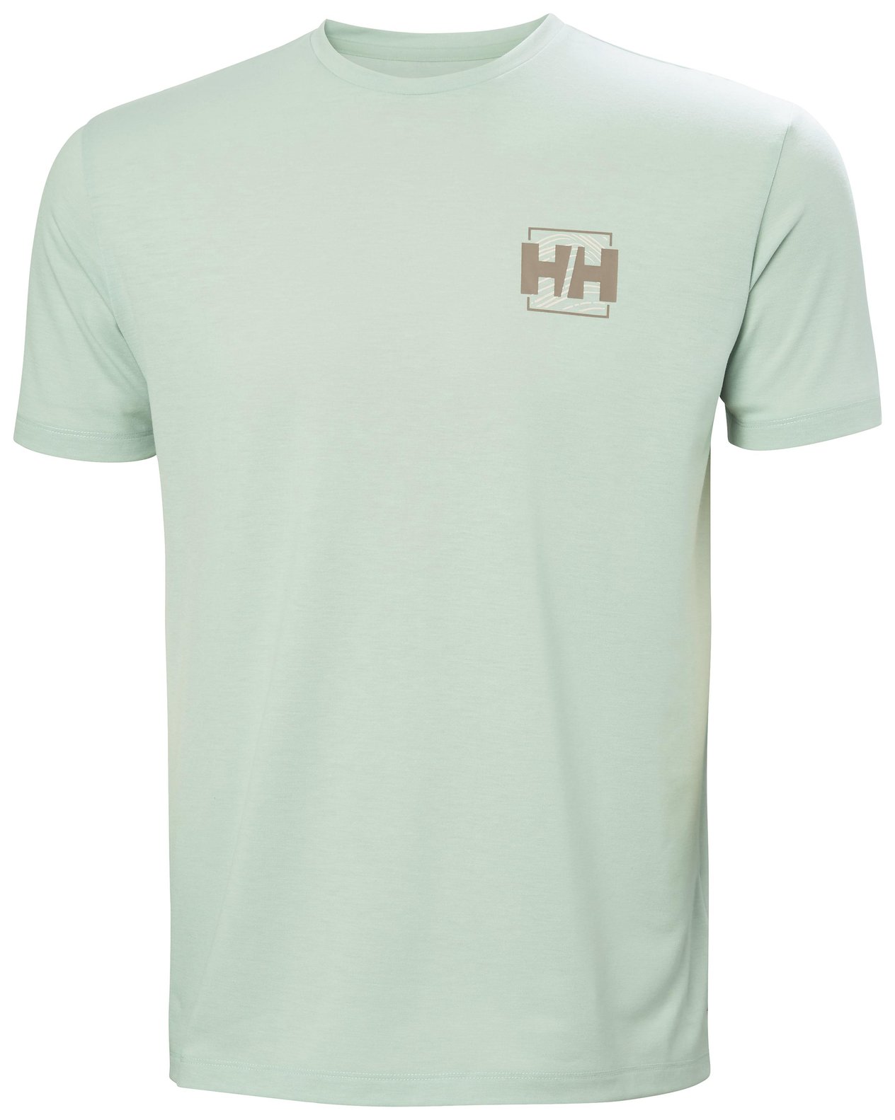 Helly Hansen Skog Recycled Graphic Erkek T-Shirt - Yeşil