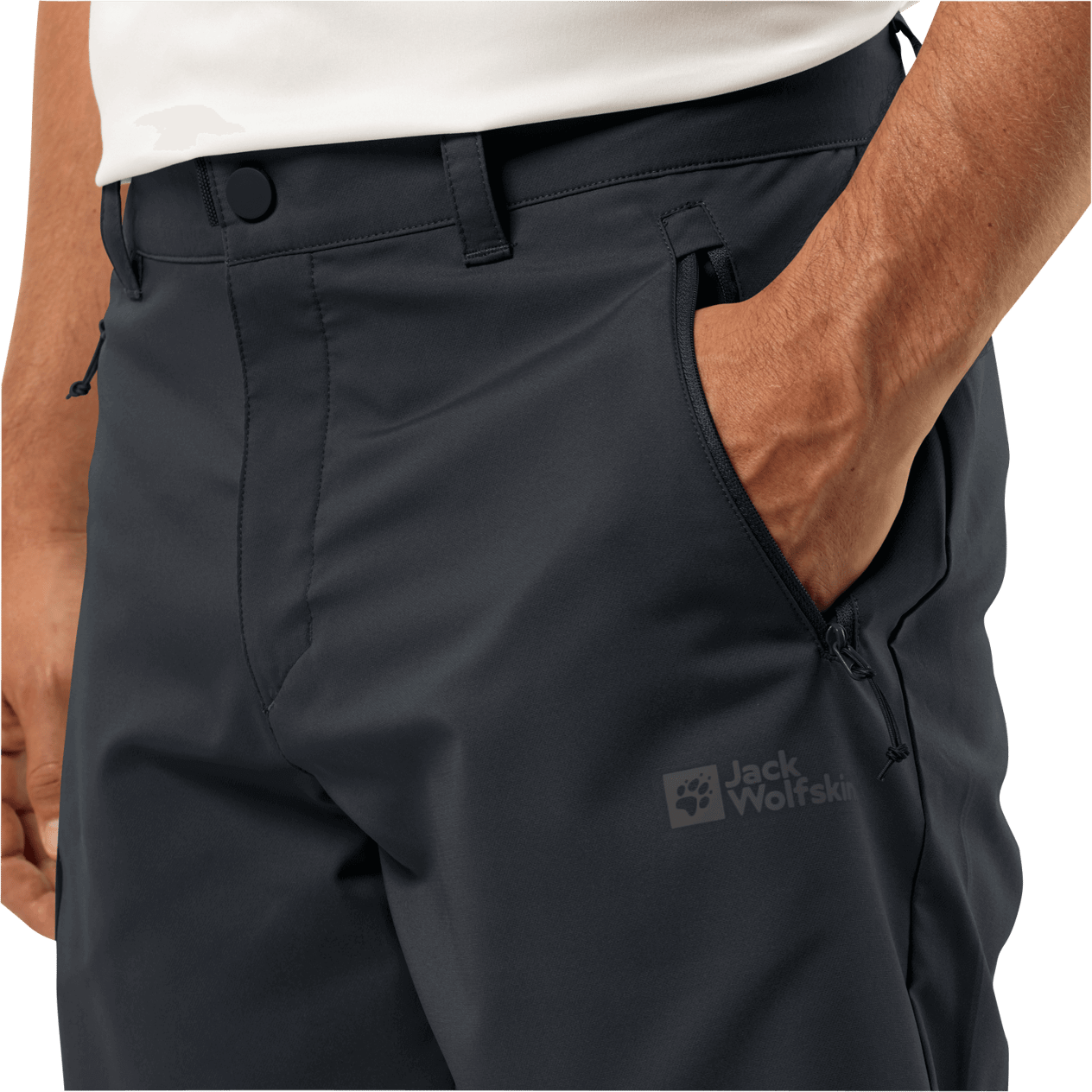 Jack Wolfskin Active Track Shorts M Erkek Şort - Antrasit