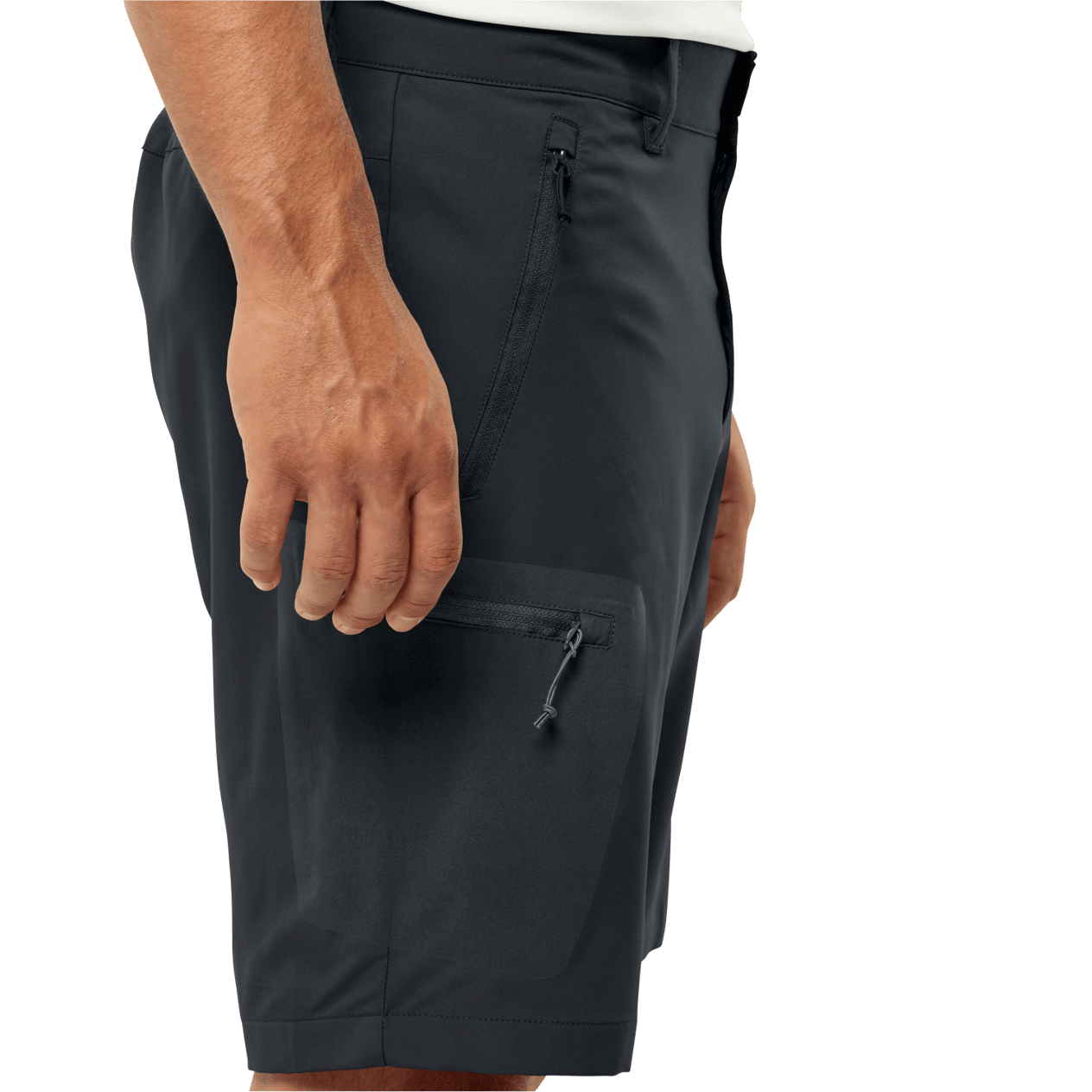 Jack Wolfskin Active Track Shorts M Erkek Şort - Antrasit