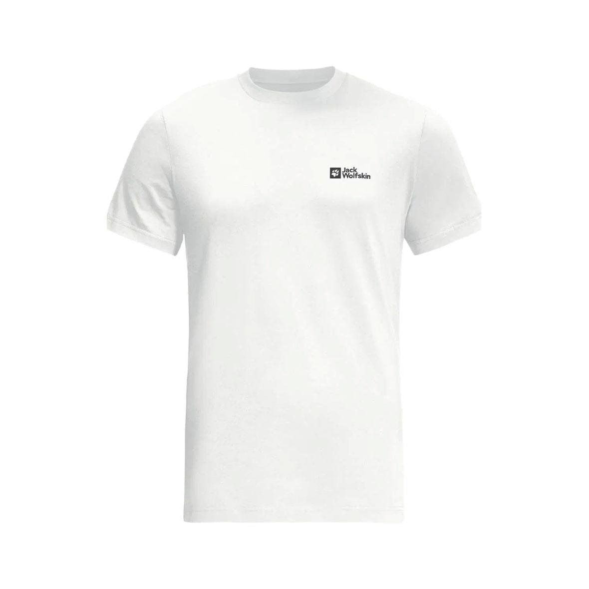 Jack Wolfskin Essential T M Erkek T-Shirt - Kırık Beyaz