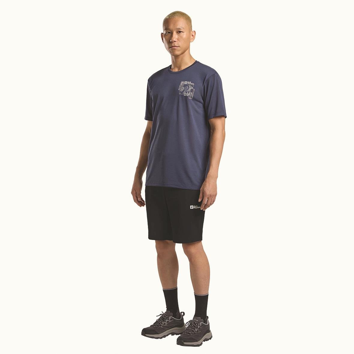Jack Wolfskin Hikeout Shorts M Erkek Şort - Siyah