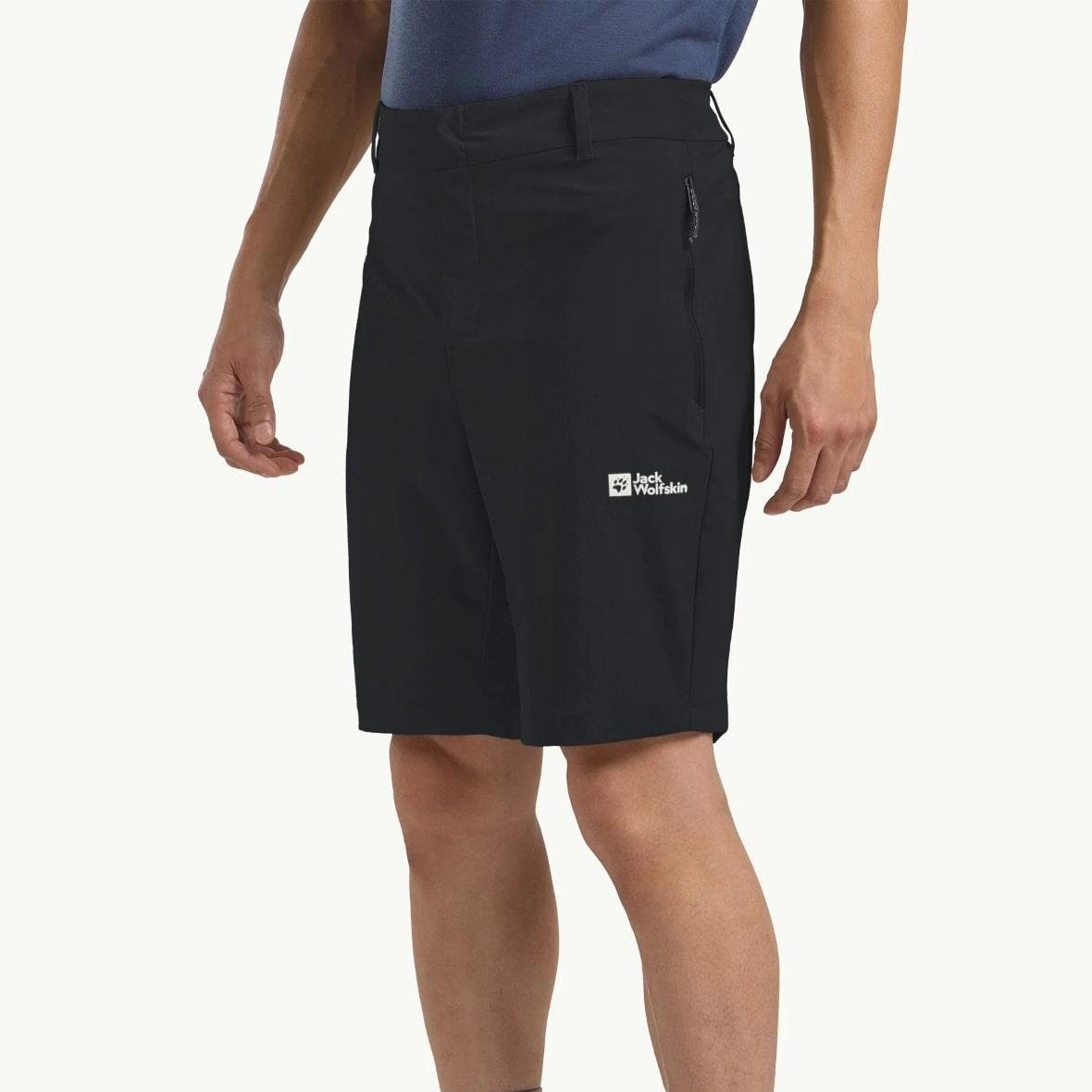 Jack Wolfskin Hikeout Shorts M Erkek Şort - Siyah