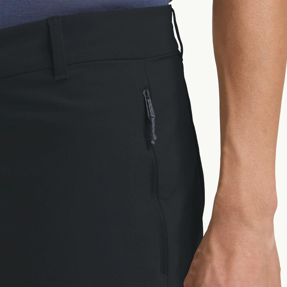 Jack Wolfskin Hikeout Shorts M Erkek Şort - Siyah