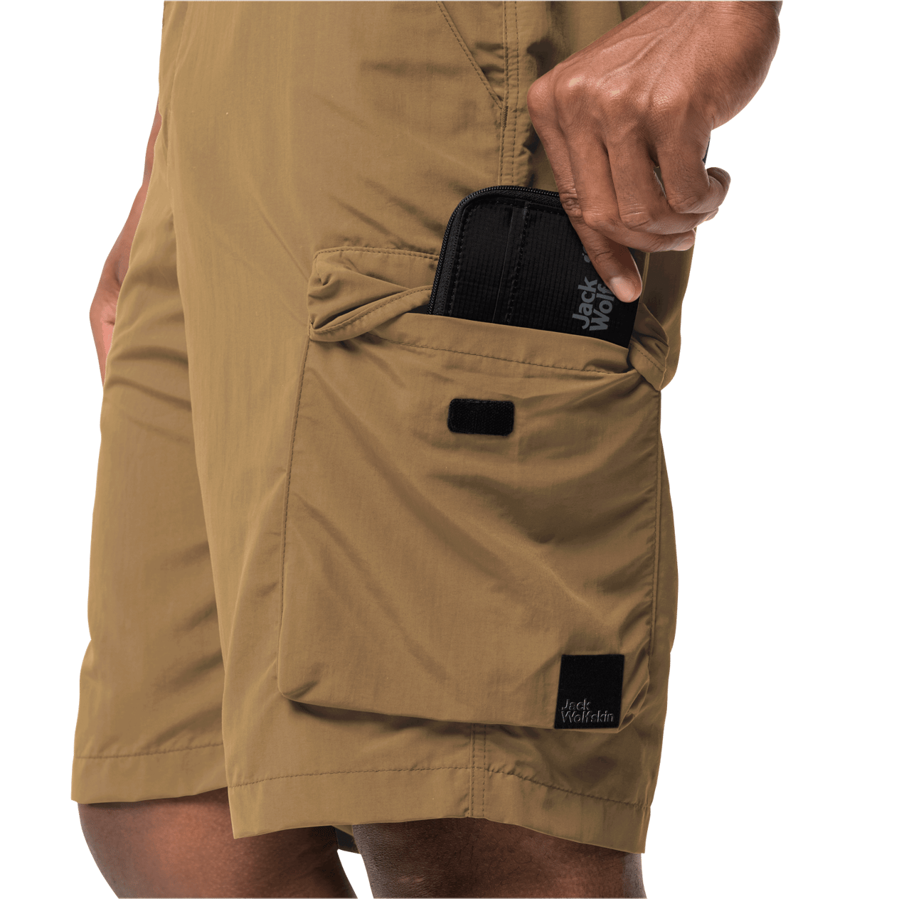 Jack Wolfskin Kalahari Cargo M Erkek Şort - Camel
