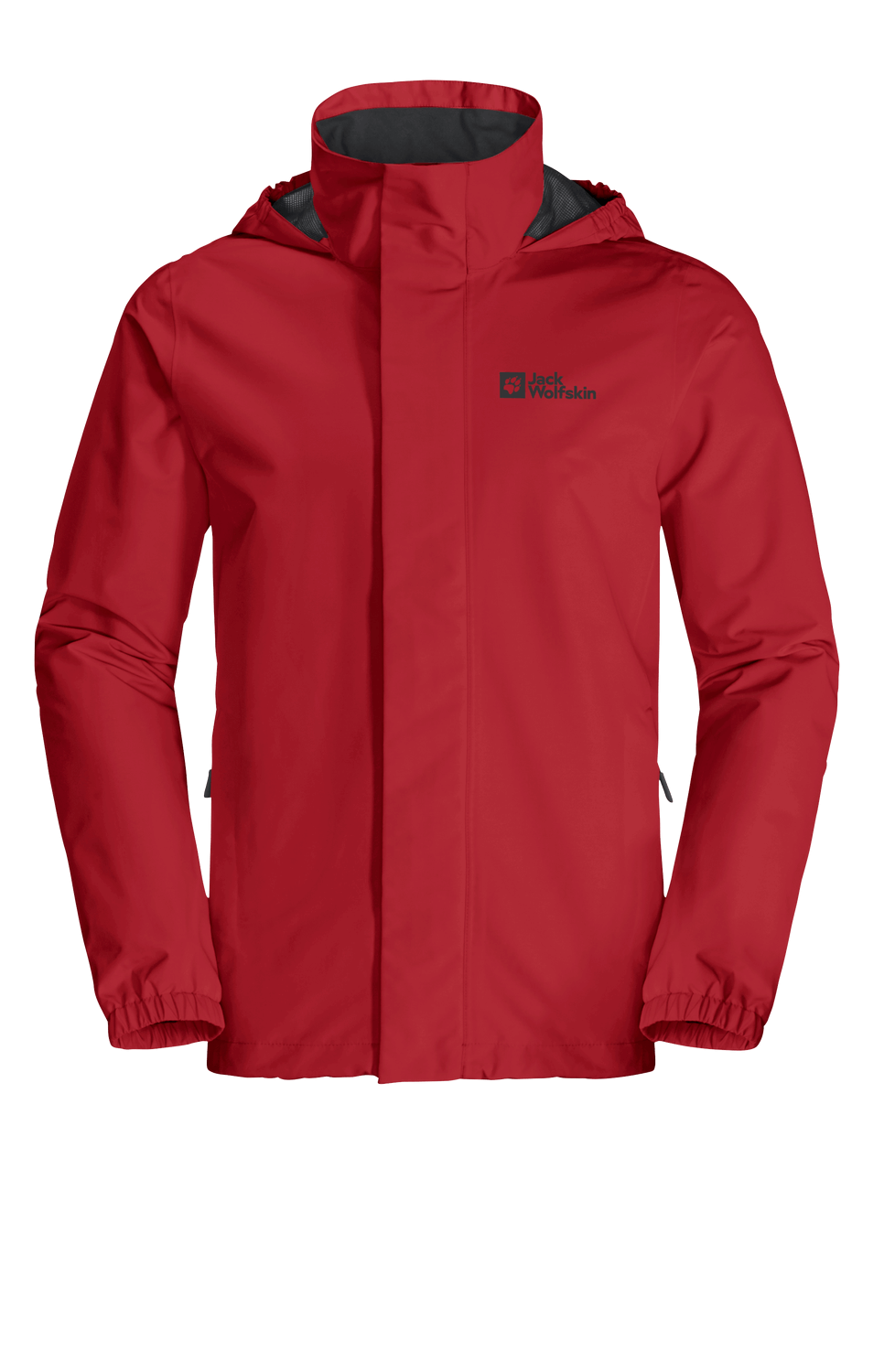 Jack Wolfskin Stormy Point 2L JKT M Erkek Outdoor Ceket - Kırmızı