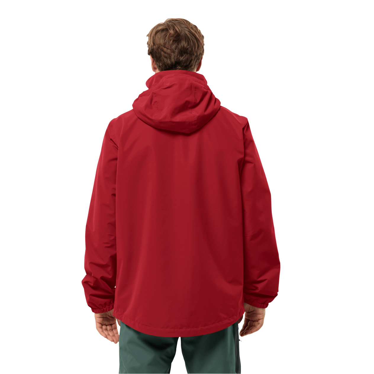 Jack Wolfskin Stormy Point 2L JKT M Erkek Outdoor Ceket - Kırmızı