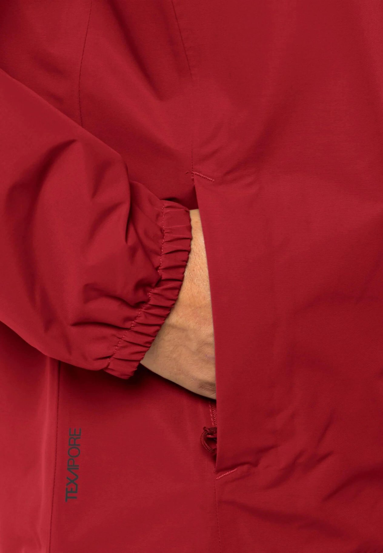 Jack Wolfskin Stormy Point 2L JKT M Erkek Outdoor Ceket - Kırmızı