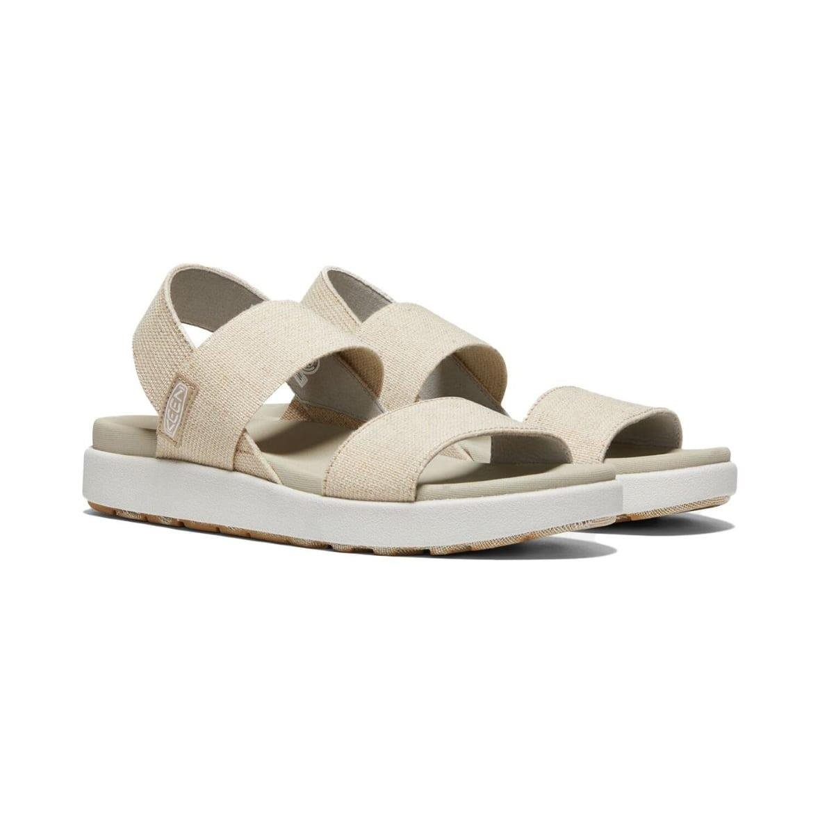 Keen Elle Backstrap Kadın Sandalet - Bej