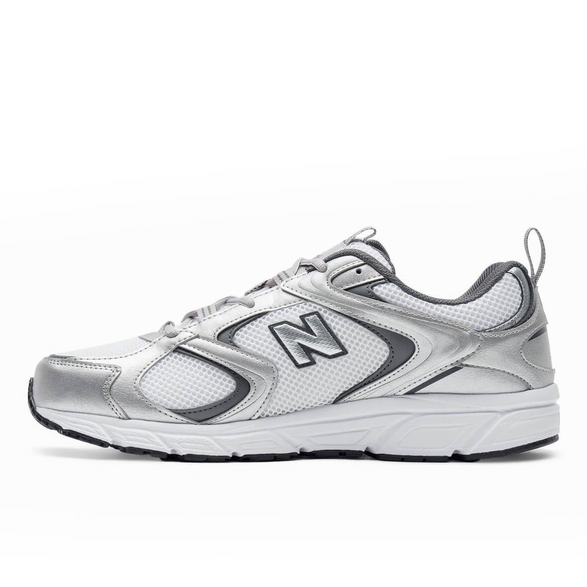 New Balance 408 Erkek Sneaker - Beyaz / Gümüş Gri