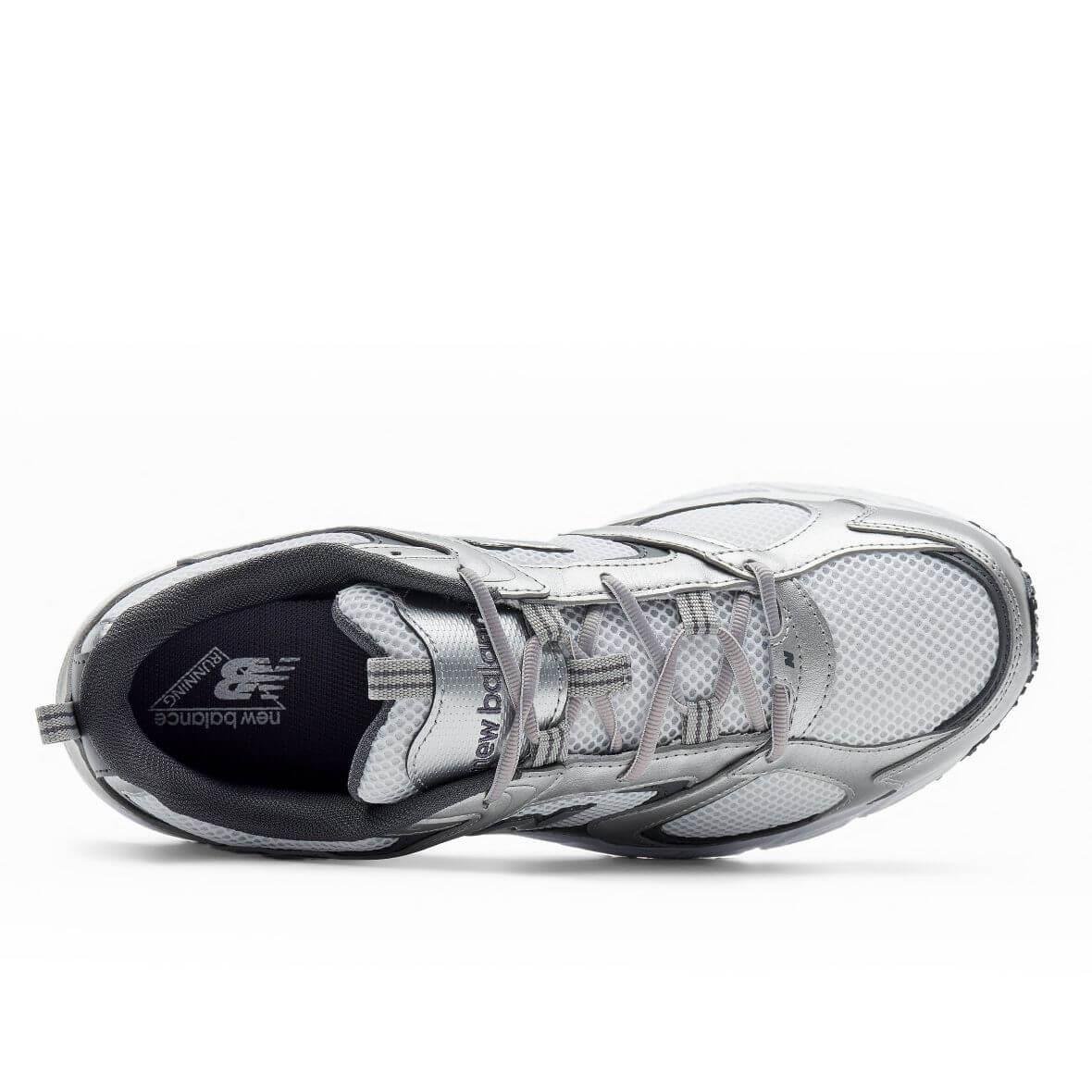 New Balance 408 Erkek Sneaker - Beyaz / Gümüş Gri