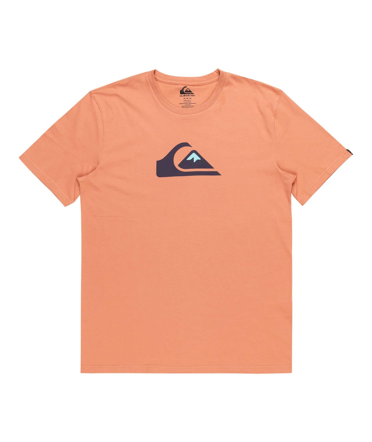 Quiksilver Comp Logo SS Erkek T-Shirt - Kiremit