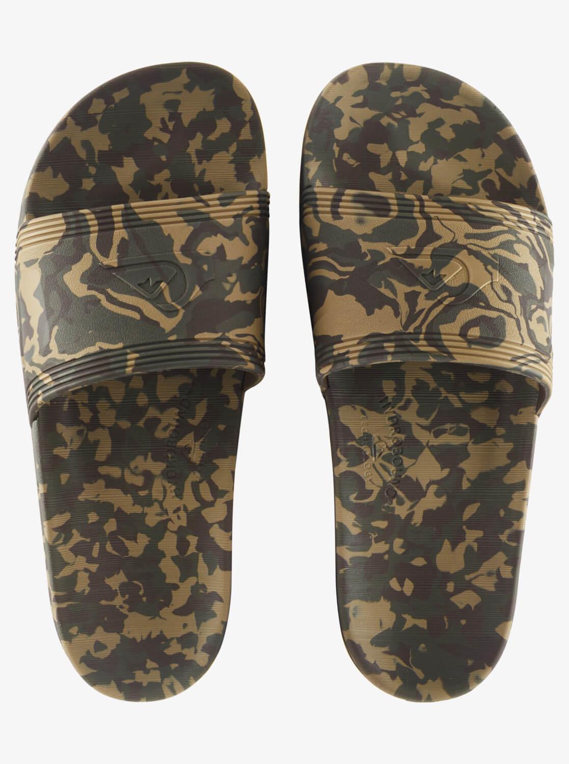 Quiksilver Dockyard Erkek Terlik - Kamuflaj