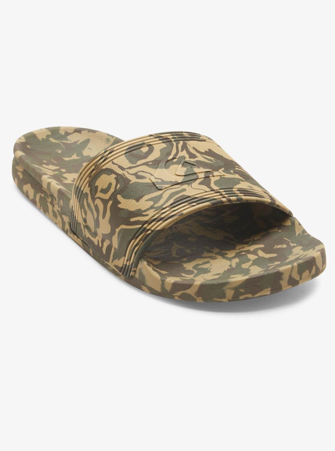 Quiksilver Dockyard Erkek Terlik - Kamuflaj