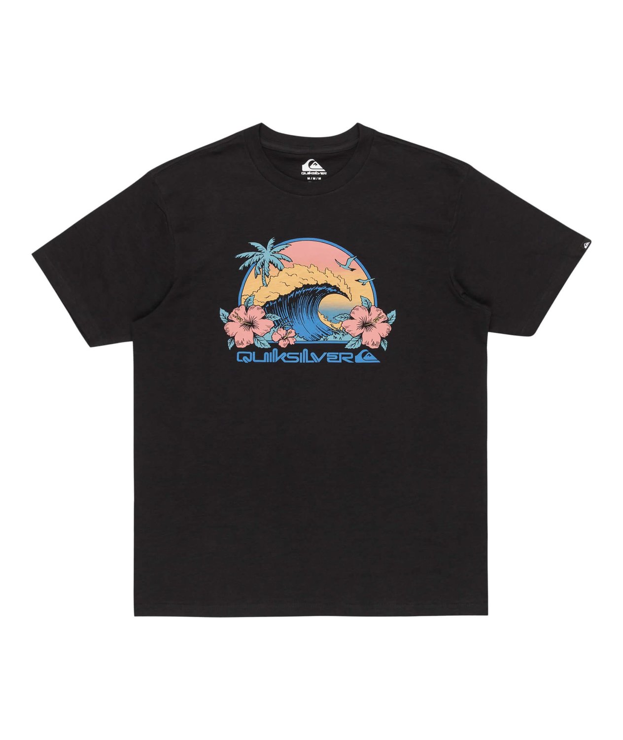 Quiksilver Riding Today SS Erkek T-Shirt - Siyah