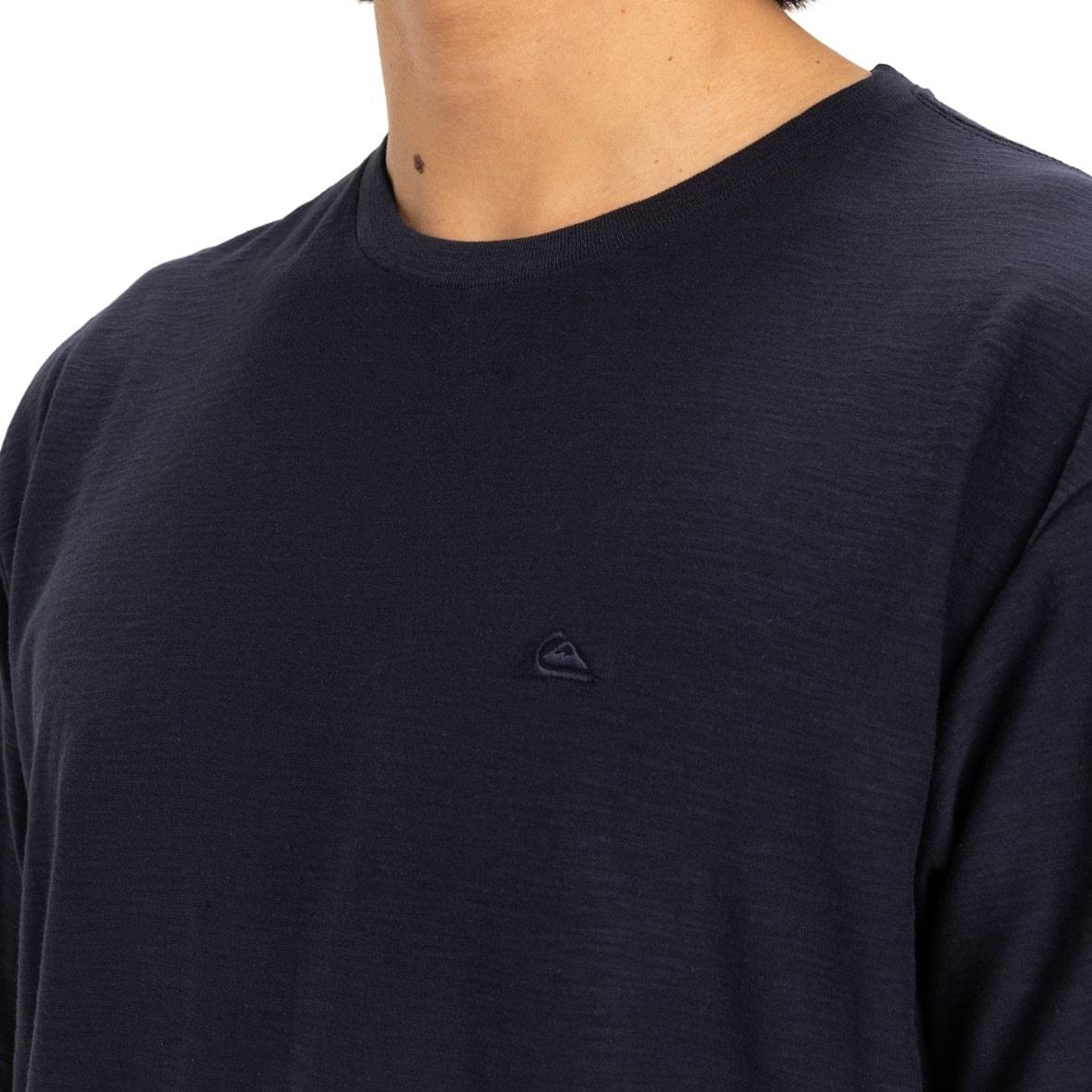 Quiksilver Slub Roundneck Erkek T-Shirt - Koyu Lacivert