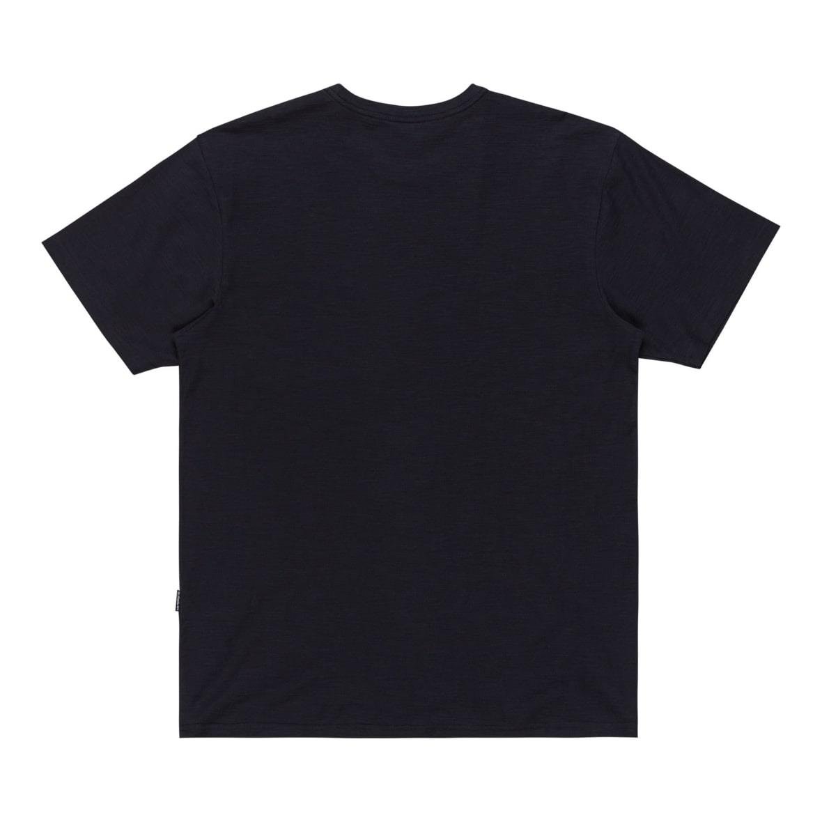 Quiksilver Slub Roundneck Erkek T-Shirt - Koyu Lacivert