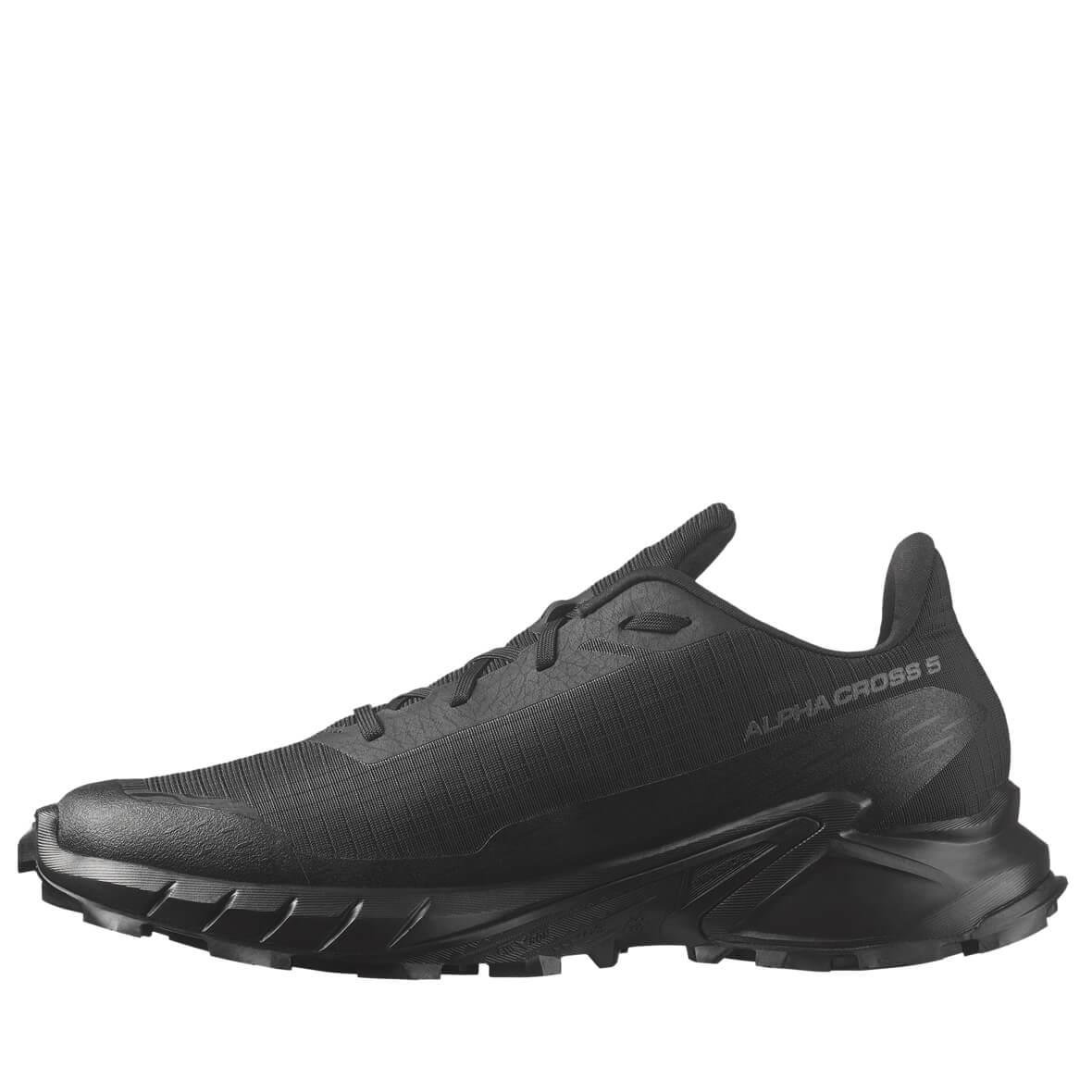 Salomon Alphacross 5 Erkek Koşu Ayakkabısı - Siyah