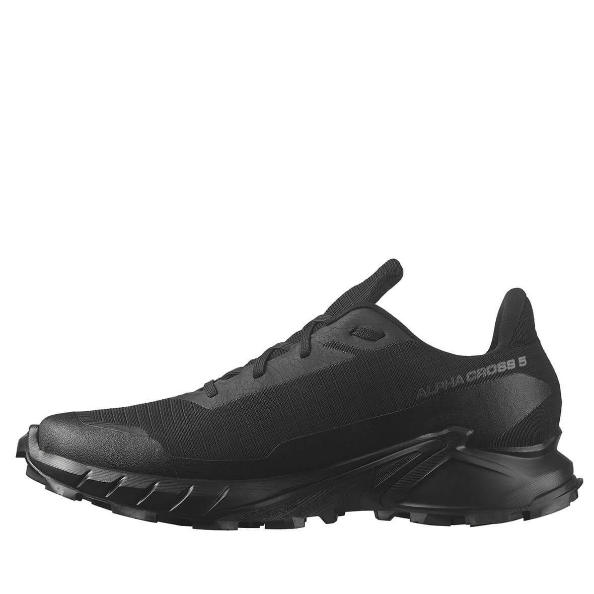 Salomon Alphacross 5 GTX Erkek Koşu Ayakkabısı - Siyah